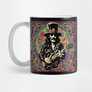 Psychedelic Music Legend Art - Lemmy Mug